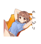 めんどくさ女子の出前頼みたい★（個別スタンプ：18）