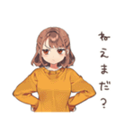 めんどくさ女子の出前頼みたい★（個別スタンプ：22）