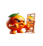 チビみかん爆発寸前（個別スタンプ：30）