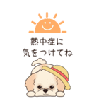 『マルプー』夏のごあいさつ（個別スタンプ：10）