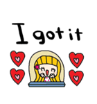 nenerin日常会話スタンプ337英語気遣い（個別スタンプ：10）