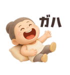 【3D】毎年使える夏編★可愛いばあば（個別スタンプ：38）