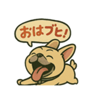 毎日使えるフレンチブルドッグ（個別スタンプ：1）