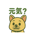 毎日使えるフレンチブルドッグ（個別スタンプ：35）