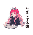 くせつよゴシックガールの丁寧な暮らし（個別スタンプ：14）