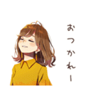 丸の内OLのご褒美スイーツタイム（個別スタンプ：8）