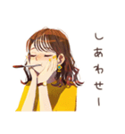 丸の内OLのご褒美スイーツタイム（個別スタンプ：20）