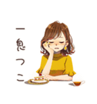 丸の内OLのご褒美スイーツタイム（個別スタンプ：24）