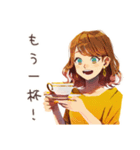 丸の内OLのご褒美スイーツタイム（個別スタンプ：38）