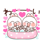 夏❤️ず～っと使えるらぶうさ❤️（個別スタンプ：27）