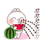 夏❤️ず～っと使えるらぶうさ❤️（個別スタンプ：30）