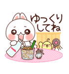 夏❤️ず～っと使えるらぶうさ❤️（個別スタンプ：34）