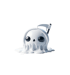 死神ログイン中注意（個別スタンプ：4）