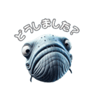 ど迫力シロナガスクジラの敬語スタンプ！（個別スタンプ：36）