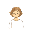感じるままに、やさしさをまとうスタンプ（個別スタンプ：1）