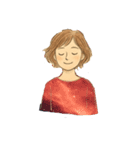 感じるままに、やさしさをまとうスタンプ（個別スタンプ：5）