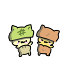 メロンパンニャンとスゥースゥーズ（個別スタンプ：3）