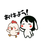 うさっ娘①…………………（個別スタンプ：13）