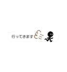 【敬語吹き出し】らくがき付き（個別スタンプ：31）