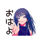 クールなオンニの夏★爽やか女子（個別スタンプ：2）