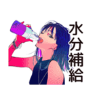 クールなオンニの夏★爽やか女子（個別スタンプ：11）
