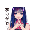 クールなオンニの夏★爽やか女子（個別スタンプ：16）