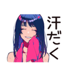 クールなオンニの夏★爽やか女子（個別スタンプ：24）