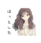 ふんわり大人女子の週末リラックス（個別スタンプ：36）