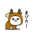 じろりねこダジャレの感情（個別スタンプ：16）