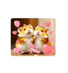 動くハムちゃん 日常（個別スタンプ：12）