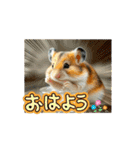 動くハムちゃん 日常（個別スタンプ：14）