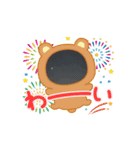 動物さんのシンプル＆可愛いスタンプ（個別スタンプ：4）