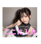 セクシーなレースドレス＠女子高校生（個別スタンプ：12）