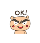 ぽてくまちゃんのきもち（個別スタンプ：16）