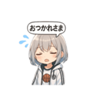 バスケ女子日常会話（個別スタンプ：5）