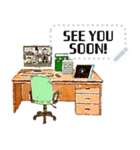 Love ＆ Greetings メッセージスタンプ 1（個別スタンプ：8）