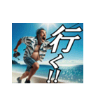 真夏の釣り好き中高年おっちゃんスタンプ（個別スタンプ：23）