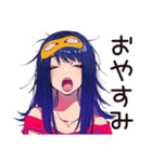 オフの日のクールなオンニ★女子（個別スタンプ：16）