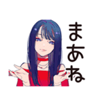 オフの日のクールなオンニ★女子（個別スタンプ：30）