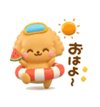 夏にかわいい♡といぷー（個別スタンプ：16）