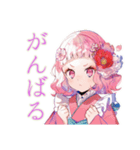 和ロリさくらちゃんのかわいいお返事（個別スタンプ：10）