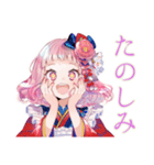 和ロリさくらちゃんのかわいいお返事（個別スタンプ：11）