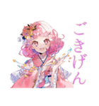 和ロリさくらちゃんのかわいいお返事（個別スタンプ：38）