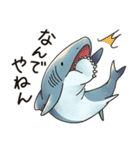 滅びてしまったゆるふわ古代鮫オールスター（個別スタンプ：6）