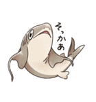 滅びてしまったゆるふわ古代鮫オールスター（個別スタンプ：7）