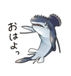 滅びてしまったゆるふわ古代鮫オールスター（個別スタンプ：13）