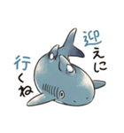 滅びてしまったゆるふわ古代鮫オールスター（個別スタンプ：26）