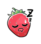 いちごの表情（個別スタンプ：40）
