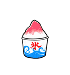 【動く】ふるえる夏（個別スタンプ：3）