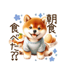 感情爆発の柴犬☆彡（個別スタンプ：3）
